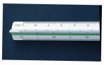 Linex Scale Rule Triangular 300 mm White Lxh - Image 2