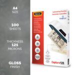 Il Laminating Pouch A4 125mic 100pk - Image 2