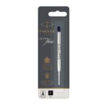 Parker Quink Ballpoint Pen Refill Fine Black Blister - Image 2