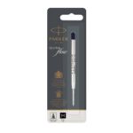 Parker Quink Ballpoint Pen Refill Black Blister Pack - Image 2