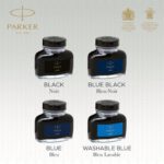 Parker Quink Blue Permanent Ink Bottle 2oz S0037470 - Image 2
