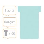Nobo T Card Size Light Blue Pack Of - Image 3