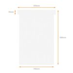 Nobo T Card Size White Pack Of - Image 5