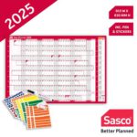 Sasco Year Planner Mounted SY1077125 - Image 2