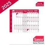 Sasco Oversized Year Planner SY1075525 - Image 3