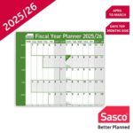 Sasco Fiscal Year Planner SY1075225 - Image 3