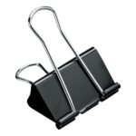 Star Office Foldback Clips 19 mm Black Pack Of - Image 2
