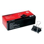 Star Office Foldback Clips 32 mm Black Pack Of