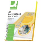 Q Connect A5 Laminating Pouch Micron Pack Of