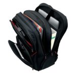 Motion Ii Lightweight Black Laptop Backpack - Image 2