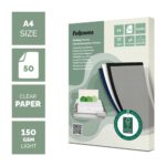 Fellowes A4 Binding Covers Translucent 150gsm Pack Of - Image 2