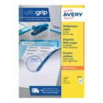Avery Multipurpose White Labels Per Sheet Pack Of
