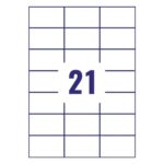 Avery Multipurpose White Labels Per Sheet Pack Of - Image 2