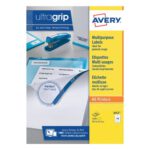 Avery Multipurpose White Labels Per Sheet Pack Of