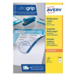 Avery Multipurpose White Labels Per Sheet Pack Of