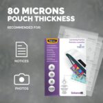 Fellowes Imagelast A5 Laminating Pouch Micron Clear Gloss - Image 3