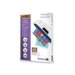 Fellowes A4 Self Adhesive Enhance Laminating Pouches Micron