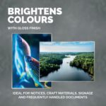 Fellowes A4 Self Adhesive Enhance Laminating Pouches Micron - Image 5