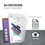 Fellowes A3 Laminating Pouch Micron Pack Of - Image 2