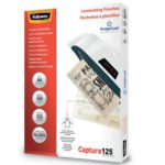 Fellowes A4 Capture Laminating Pouch Micron Pack Of