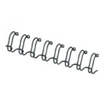 Fellowes 10 mm Black Wire Binding Element Pack Of