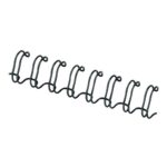 Fellowes 7 mm Black Wire Binding Element Pack Of