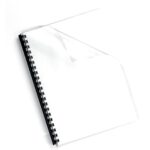 Fellowes Transpsarent Plastic Covers Micron Pack Of - Image 2