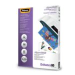 Fellowes Super Quick A4 Laminating Pouches Micron Pack