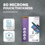 Fellowes Super Quick A4 Laminating Pouches Micron Pack - Image 4