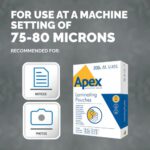 Fellowes Apex A4 Laminating Pouch Light Duty Pack - Image 3
