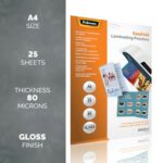Fellowes Admire Easyfold A4 Laminating Pouches Micron Pack - Image 2