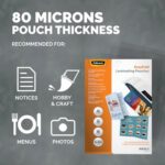 Fellowes Admire Easyfold A3 Laminating Pouches Micron Pack - Image 3