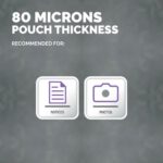 Fellowes Admire Stylish Matt A4 Laminating Pouches Micron - Image 2