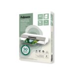 Fellowes Recycled A4 Laminating Pouches Gloss Micron Pack
