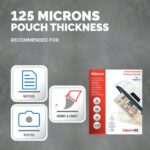 Fellowes Laminating Pouches Micron Total Thickness Gloss A4 - Image 3
