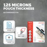 Fellowes Laminating Pouches Micron Total Thickness Gloss A3 - Image 3