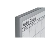 Bi Office Magnetic Monthly Planner Whiteboard Grey Frame - Image 3