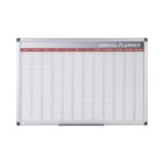 Bi Office Maya Day Magnetic Annual Planner 90 X 60 cm