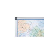 Bi Office Maya Magnetic World Map Board 120 X 90 cm - Image 3