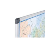 Bi Office Maya Magnetic World Map Board 120 X 90 cm - Image 4