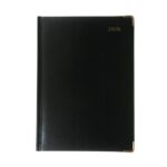Collins Manager Diary Day Per Page Appointment Black