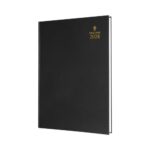 Collins A5 Desk Diary Day Per Page Black