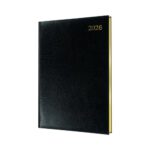 Collins Quarto Diary Week To View Appointment Black