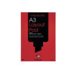 Goldline White A3 Layout Pad Gpl1a3