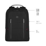 Wenger City Traveller Carry On inch Backpack With - Image 2