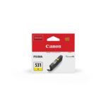 Canon Cli 531y Inkjet Cartridge Yellow 6121c001