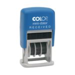 Colop Self Inking Mini Text And Date Stamp