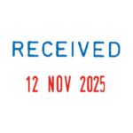 Colop Self Inking Mini Text And Date Stamp - Image 2