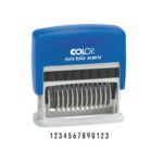 Colop S120 Wheel Numberer 4 mm Self Inking Stamp