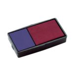Colop Blue Red Ink Pads Pack Of